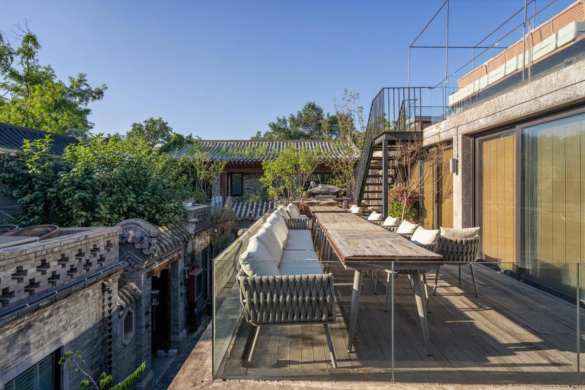 Beijing Le Zai Nan Luo Gu Xiang Wang Fu Jing Forbidden City Courtyard Hotel&Free Laundry Service&Free Coffee And Dumpling Experience Service Exterior photo